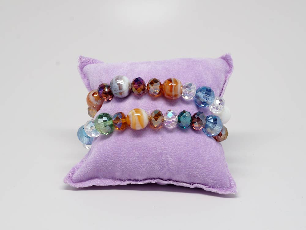 Kolourful bracelet with hard stones