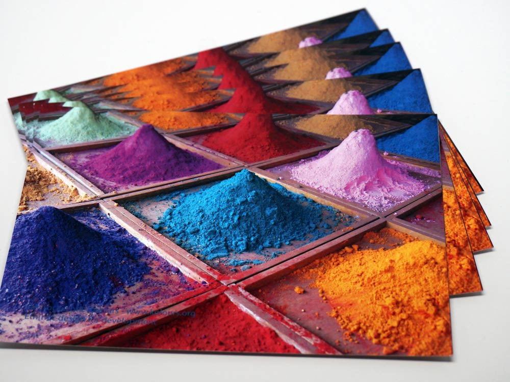Postcard - Kolourful India pieces