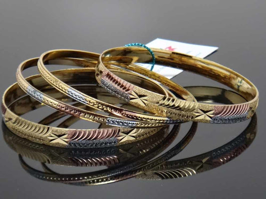 Elegant multicoloured bangles